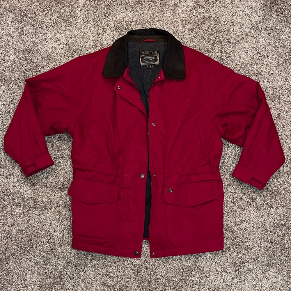 Women’s Pacific Trail Bold Red Plus Size Field Jacket